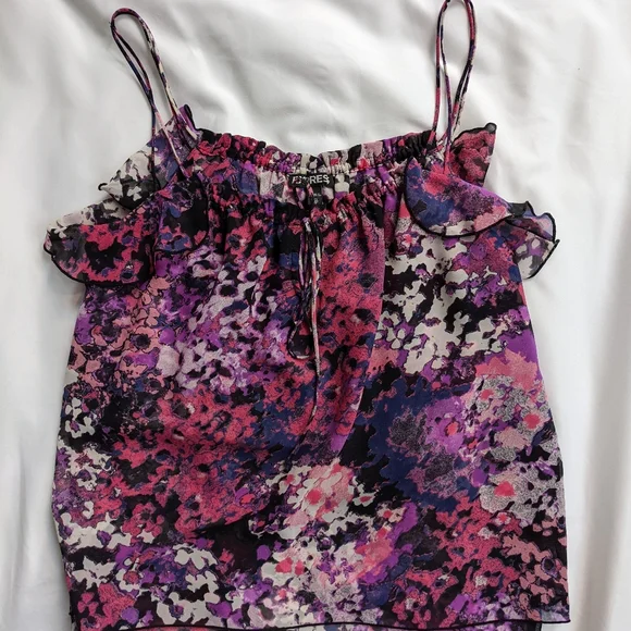 Express Ruffle Cami - Picture 1 of 1